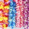 Hawaiian Leis Set,Hawaiian Luau Flower Leis Necklace Headband Bracelets Set,Essential Party Decorations